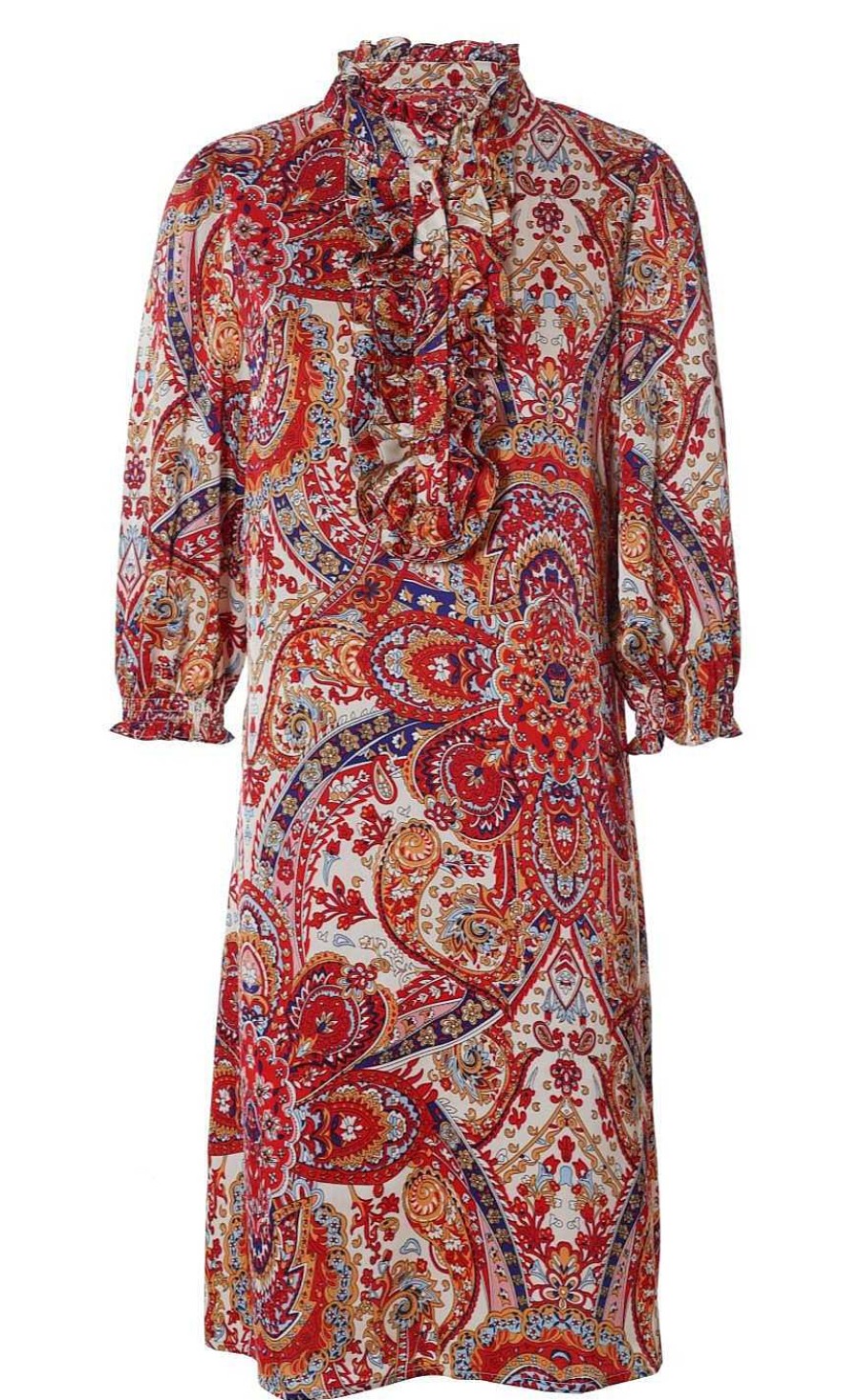 INA Copenhagen Ina Copenhagen Dress - Camilla - Red Paisley | Dresses