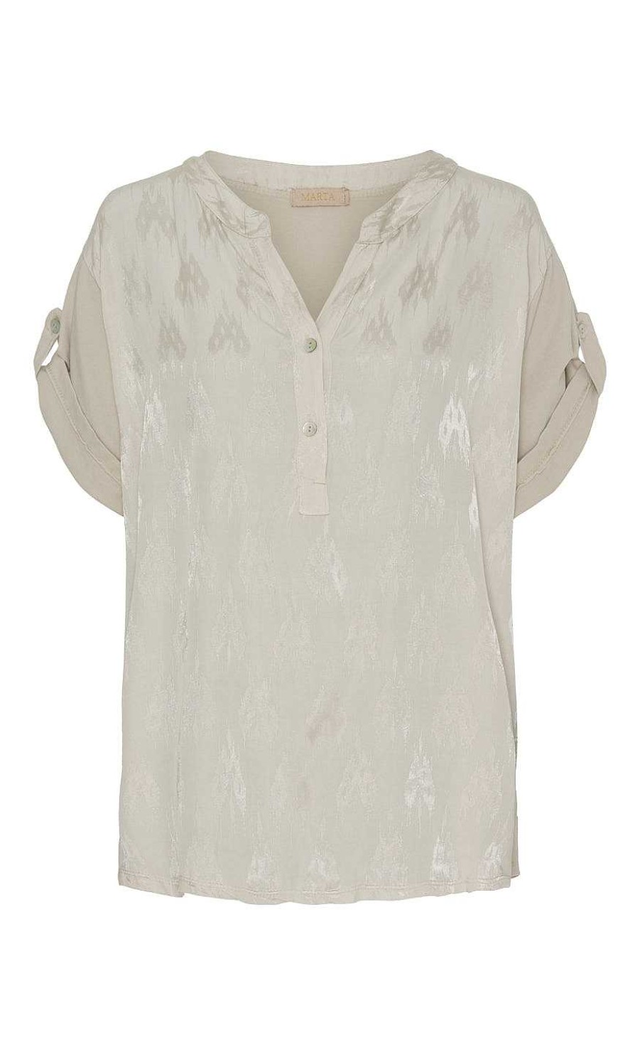 Marta Du Chateau Marta Du Chateau Blouse - 68099 Marietta - Sabbia | Blouses