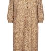 One Two Luxzuz One Two Luxzuz Dress - Siwova - Tiger'S Eye | Dresses