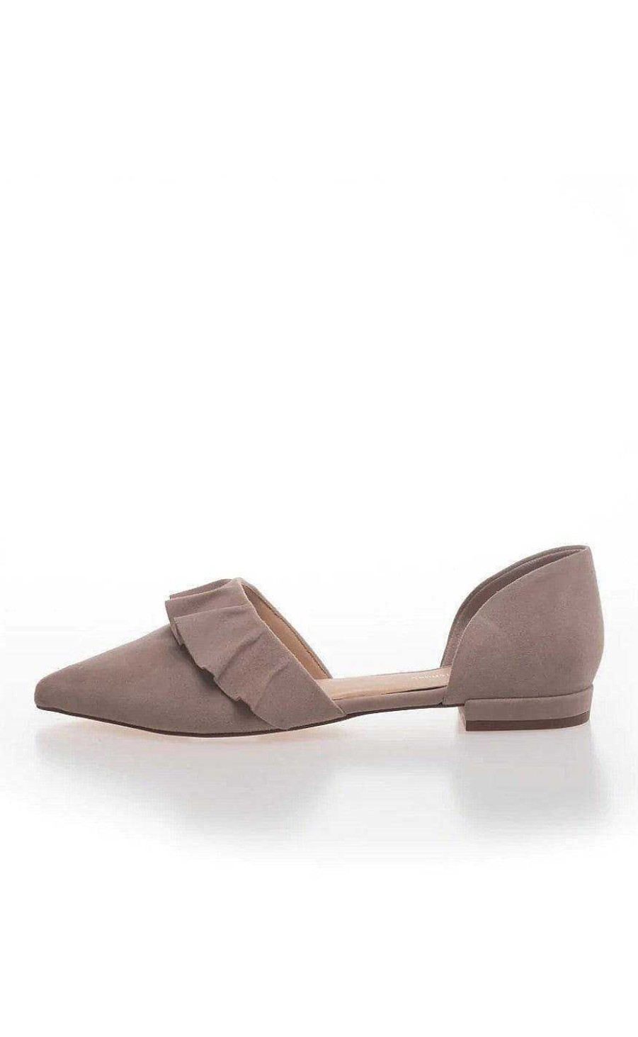 Copenhagen Shoes Copenhagen Shoes Loafers / Ballerina - New Romance Suede - Beige | Shoes, Boots & Sandals