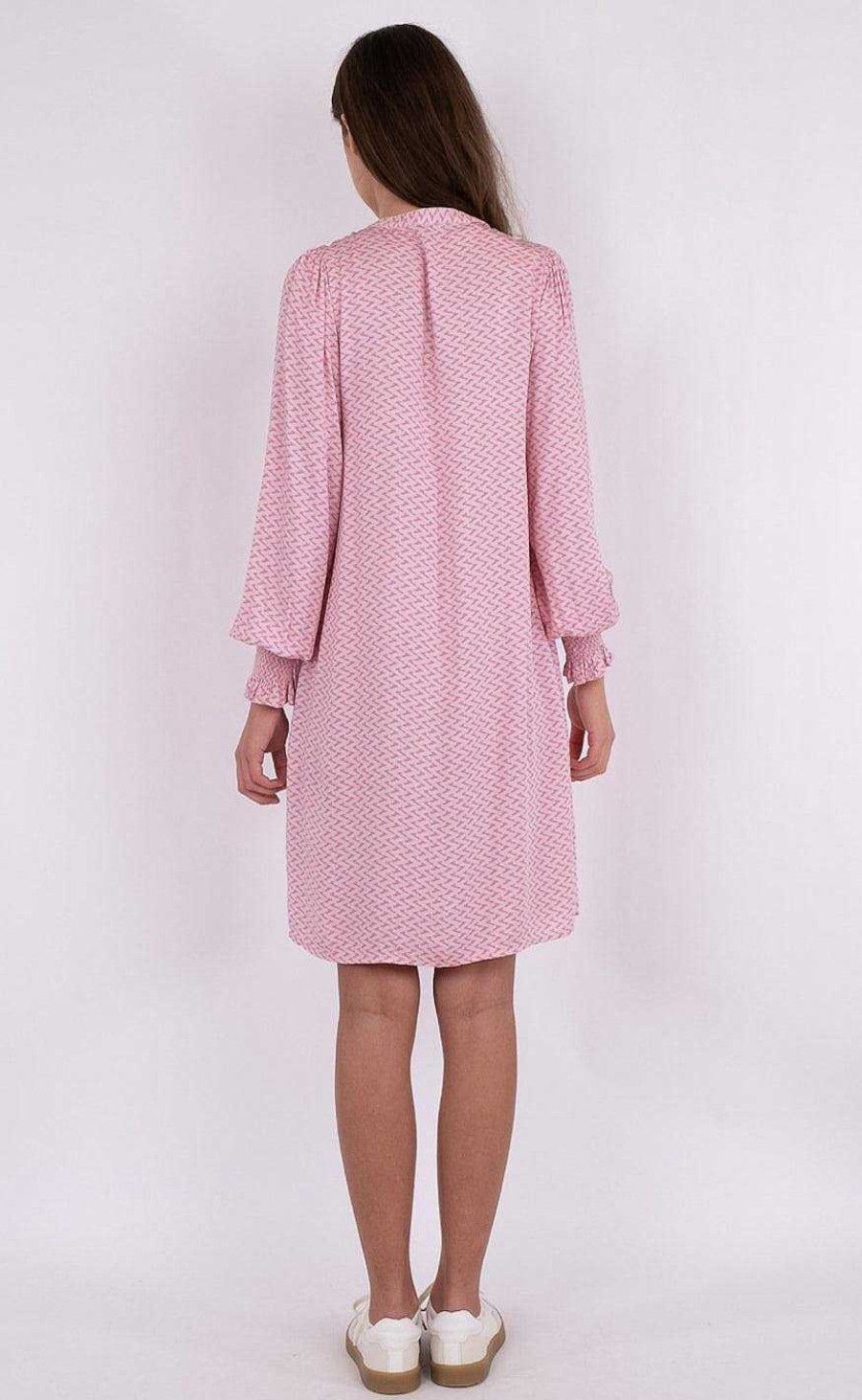 NEO NOIR Neo Noir Dress - Potts Line Switch - Pink | Dresses