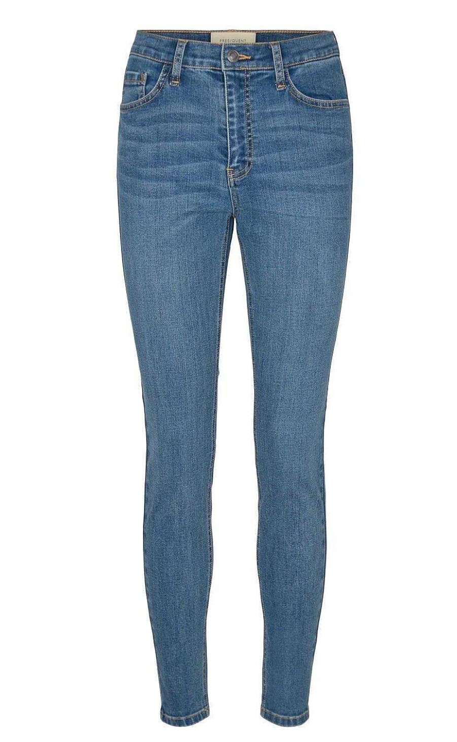 FreeQuent Freequent Trousers - Harlow - Vintage Blue | Trousers & Jeans