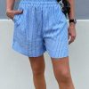 INA Copenhagen Ina Copenhagen Shorts - Life - Blue Striped | Shorts