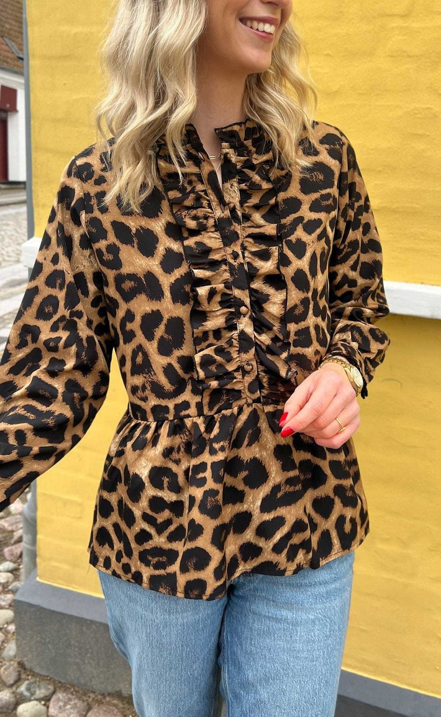 INA Copenhagen Ina Copenhagen Shirt - Evie - Leopard | Shirts