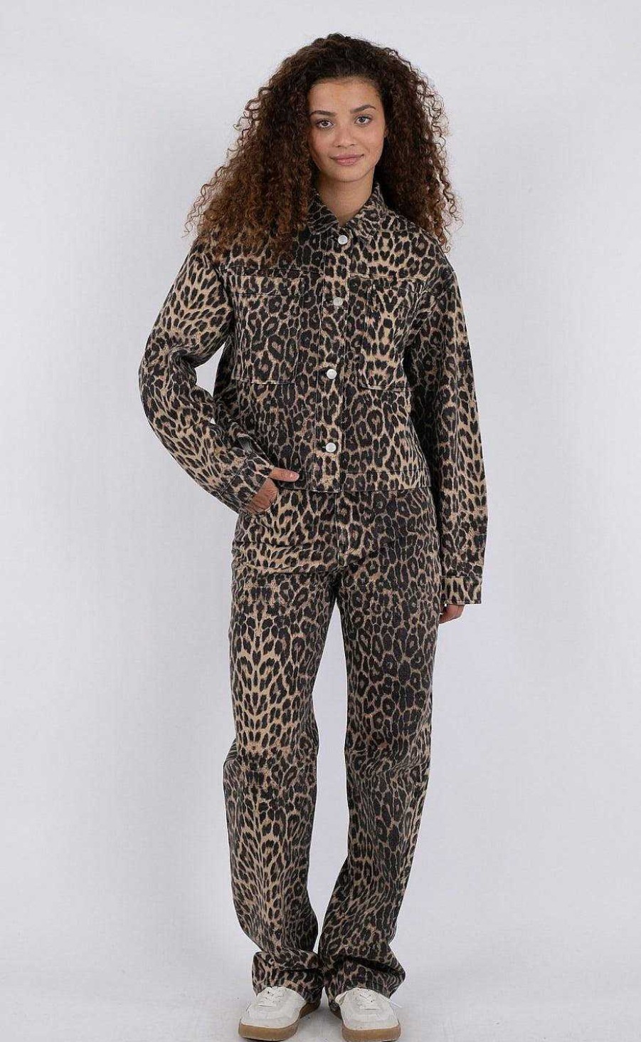 NEO NOIR Neo Noir Jacket - Emilia - Leopard | Jackets & Coats