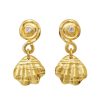 Maanesten Moonstone Earrings - Conca - Gold | Jewelry