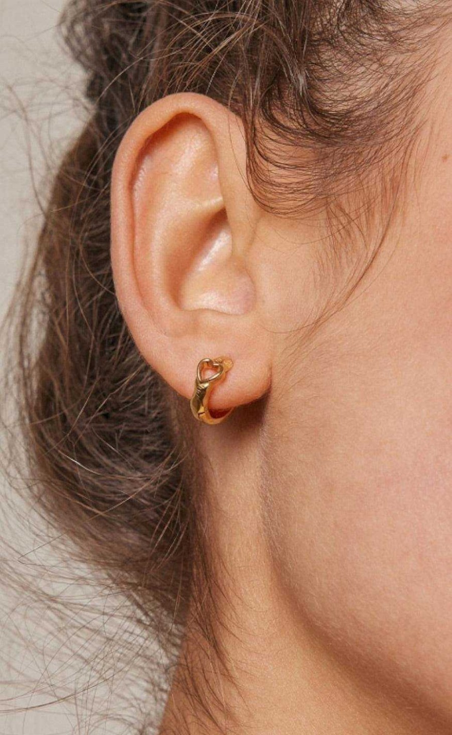 ENAMEL Copenhagen Enamel Copenhagen Earrings - Kajsa - Gold | Jewelry