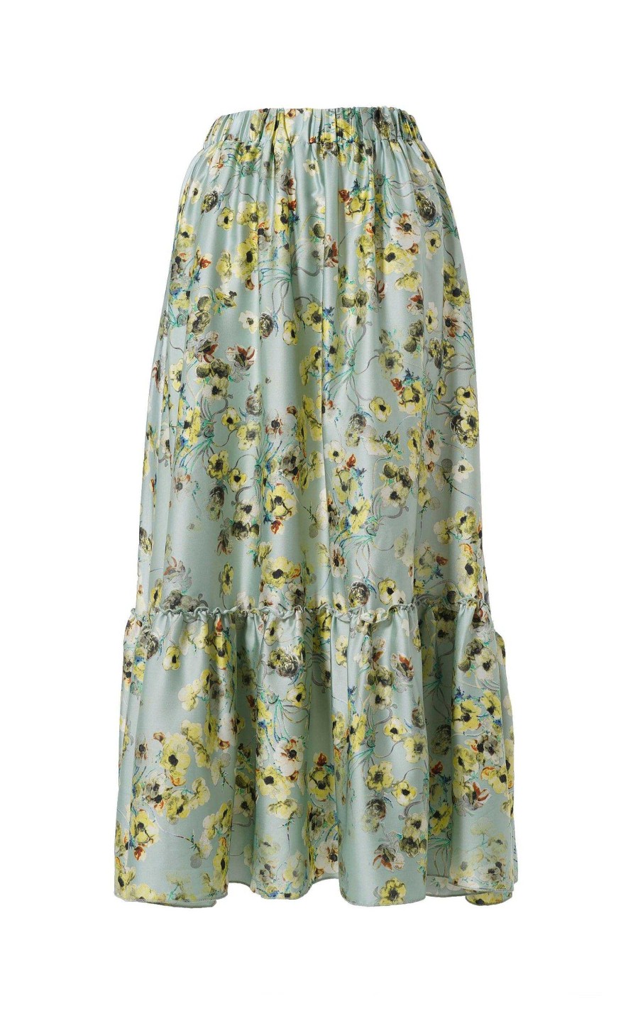 INA Copenhagen Ina Copenhagen Skirt - Hanna - Green Summer | Skirts