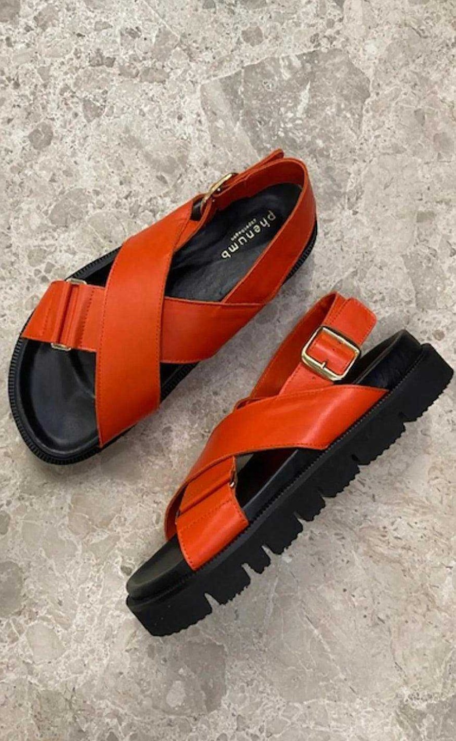 Phenumb Phenumb Sandals - Nawa - Hot Orange | Shoes, Boots & Sandals