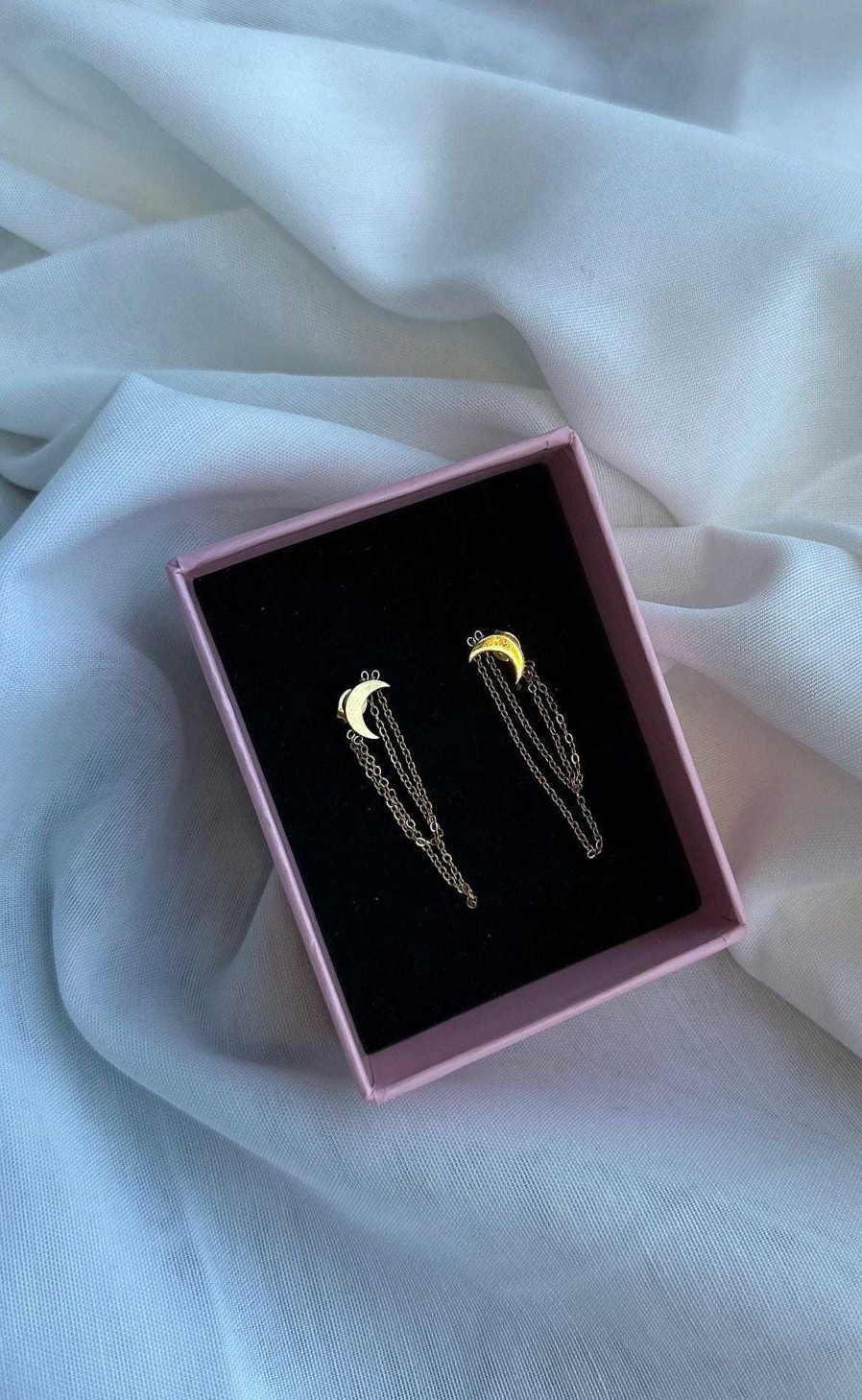 Smykkeli Copenhagen Smykkeli Copenhagen Earrings - Tirana Moon - Gold | Jewelry