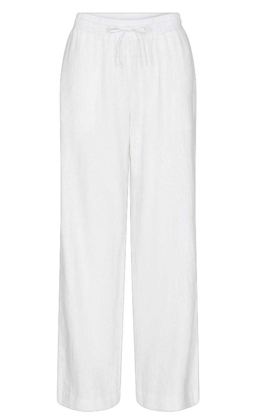 FreeQuent Frequent Pants - Lava - Brilliant White | Trousers & Jeans