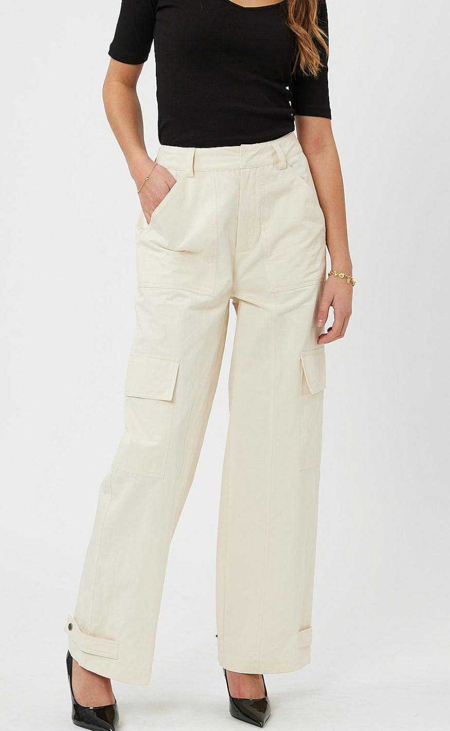 Moves Moves Pants - Largo - Birch | Trousers & Jeans