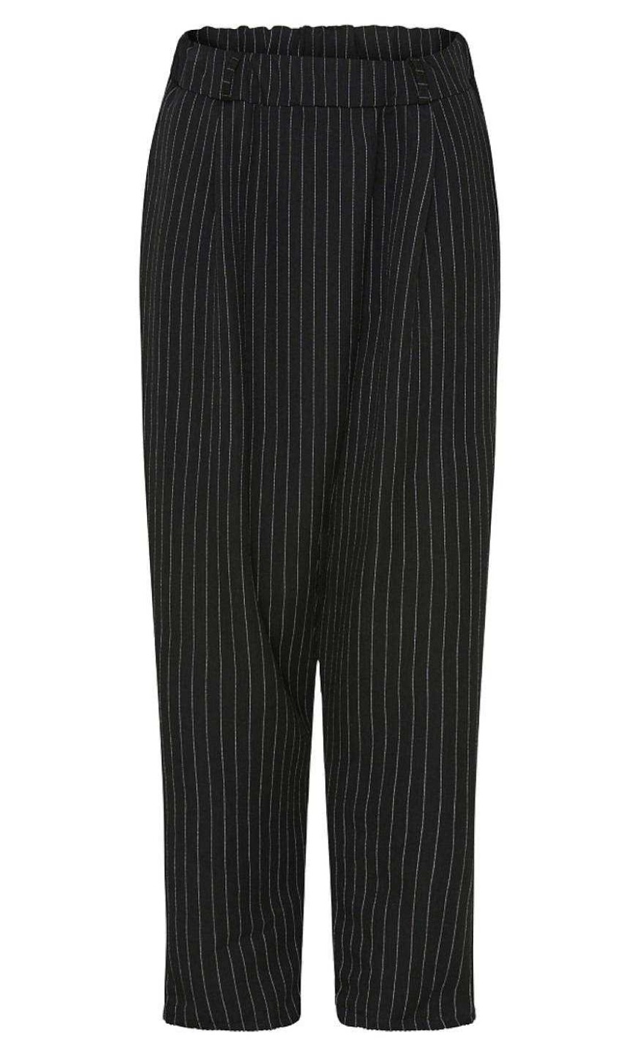 Marta Du Chateau Marta Du Chateau Trousers - 62515 Vilma - Black Stripe | Trousers & Jeans