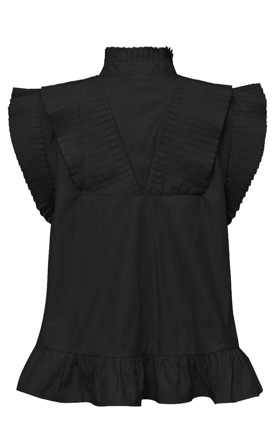 Gossia Gossia Top - Ann - Black | T-Shirts & Tops