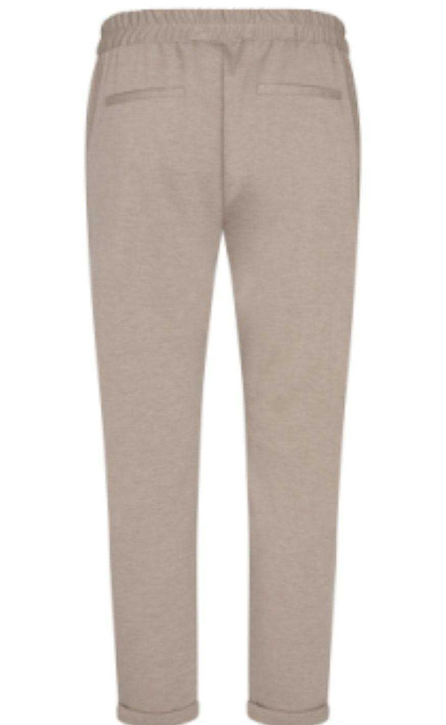 FreeQuent Freequent Pants - Nanni Ankle - Desert Taupe Melange | Trousers & Jeans