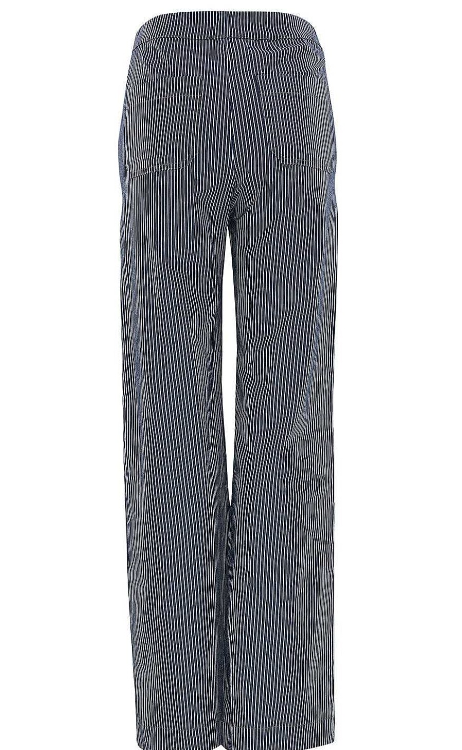 CONTINUE Continue Pants - Daniella - Blue Stripe | Trousers & Jeans