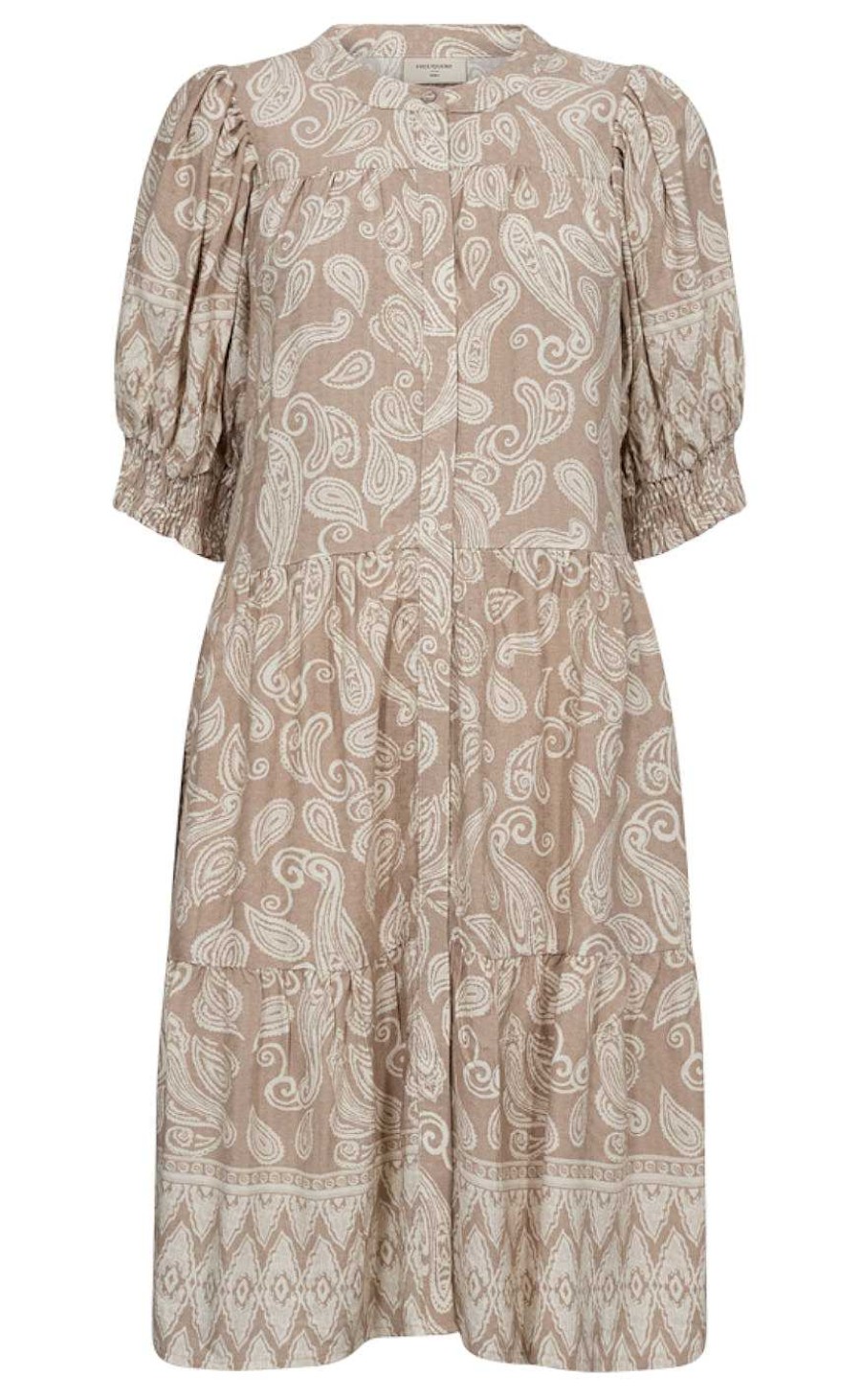 FreeQuent Freequent Dress - Adney - Simply Taupe W. Tofu | Dresses