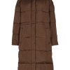 Basic Apparel Basic Apparel Jacket - Dagmar Coat - Chocolate | Jackets & Coats