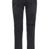 FreeQuent Freequent Trousers - Harlow Straight - Black Denim | Trousers & Jeans