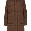 Basic Apparel Basic Apparel Jacket - Dagmar - Chocolate | Jackets & Coats