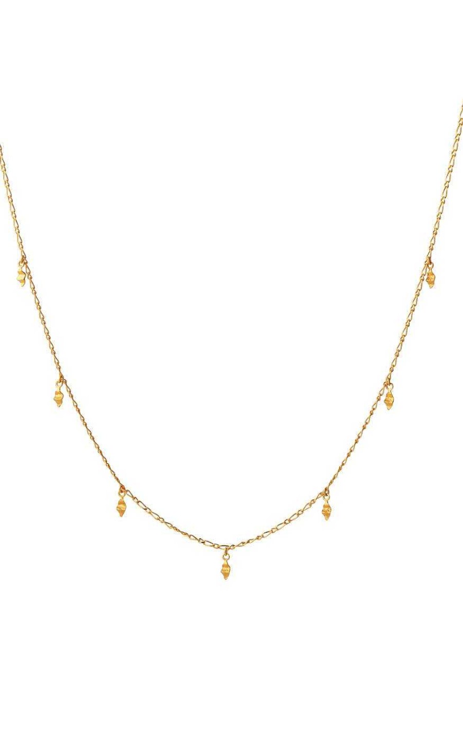 Maanesten Moon Necklace - Una - Gold | Jewelry