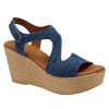 TIM u0026 SIMONSEN Tim & Simonsen Sandals - Masha - Jeans Denim Lavado | Trousers & Jeans