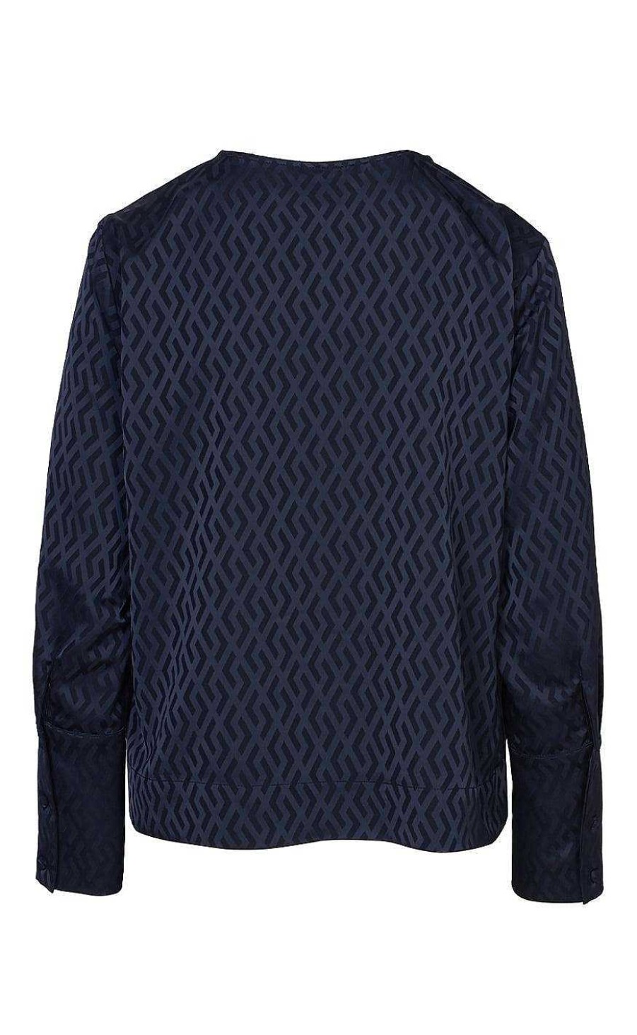 One Two Luxzuz One Two Luxzuz Blouse - Albin - Navy | Blouses