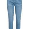 FreeQuent Freequent Pants - Shantal Ankle Raw - Light Blue | Trousers & Jeans