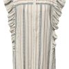 Gossia Gossia Dress - Leonore - White/Sand/Black | Dresses