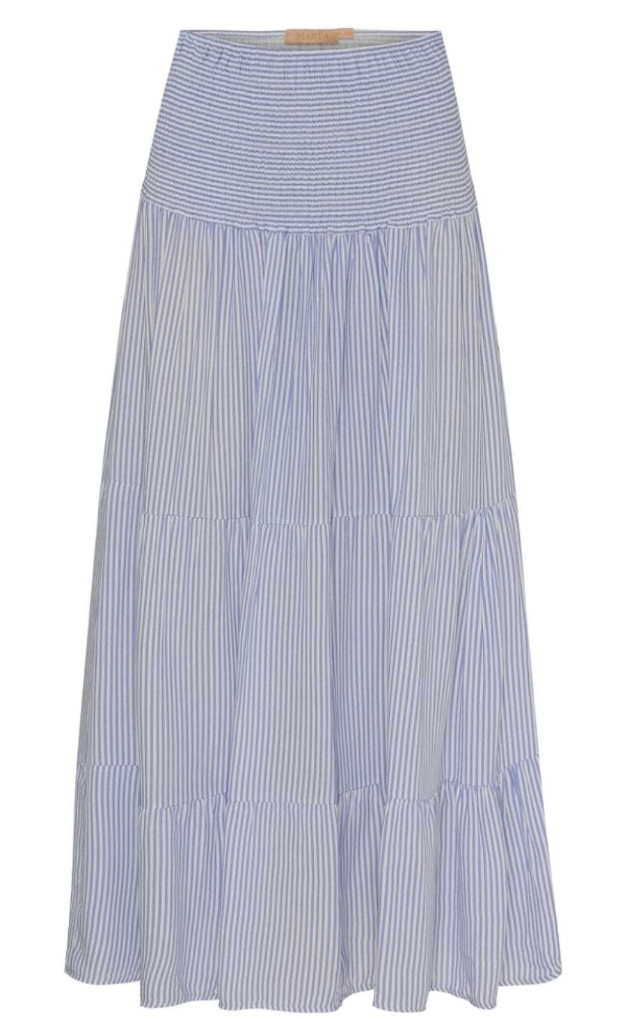 Marta Du Chateau Marta Du Chateau Skirt - 5201 / 5849 Princess - Jeans Stripe | Skirts