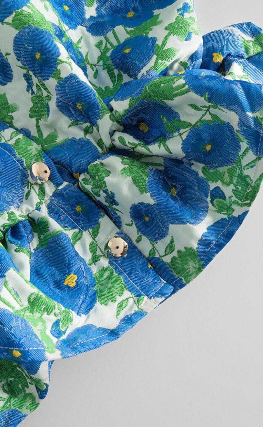 HunKøn Hunkon Blouse - Betty - Blue Floral | Blouses