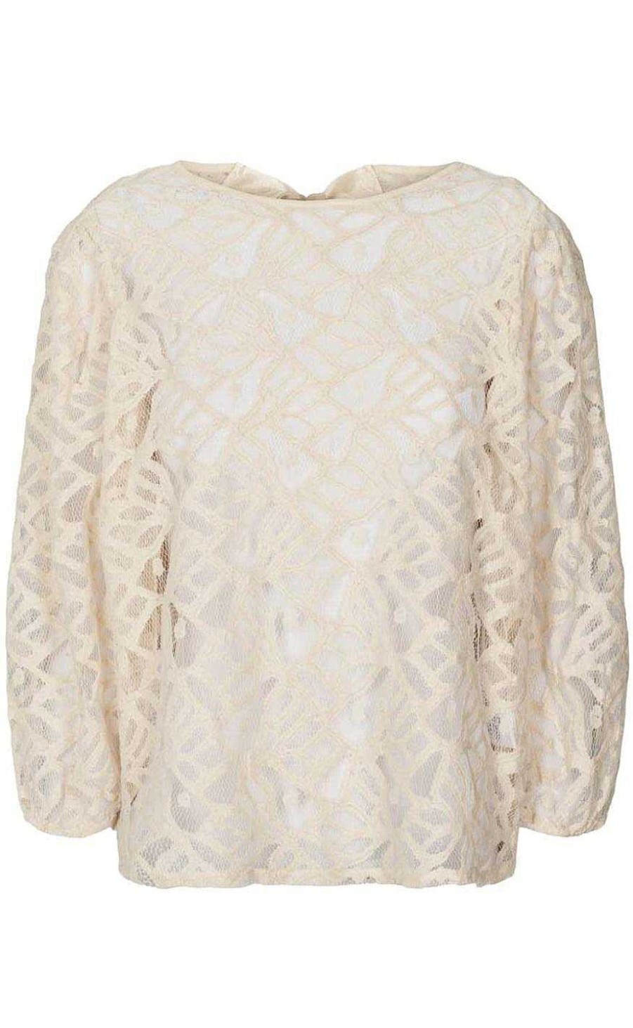 Lollys Laundry Lollys Laundry Blouse - Bergen - Cream | Blouses