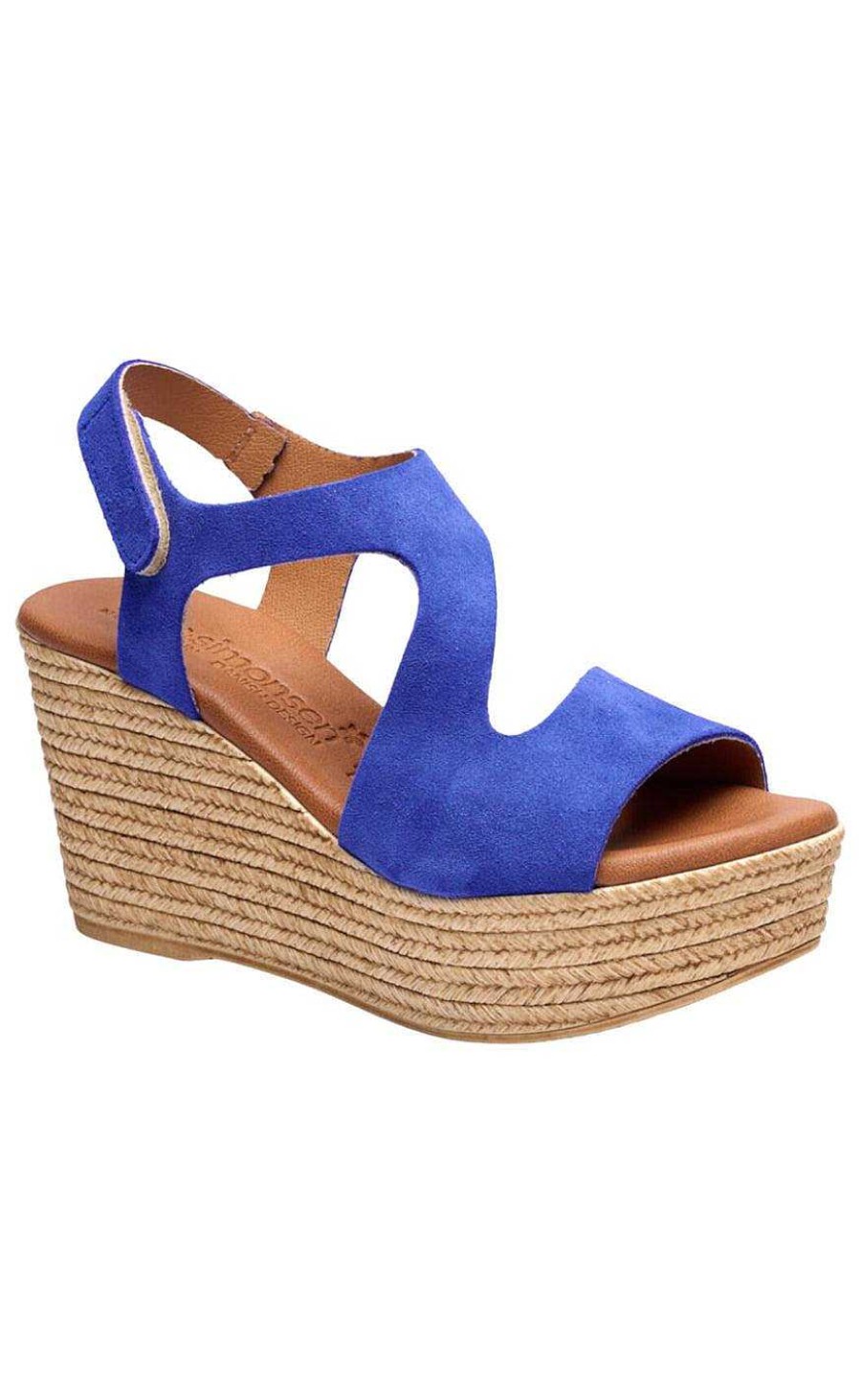 TIM u0026 SIMONSEN Tim & Simonsen Sandals - Masha Suede - Royal | Shoes, Boots & Sandals