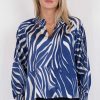 NEO NOIR Neo Noir Blouse - Stone Wave Line - Blue | Blouses