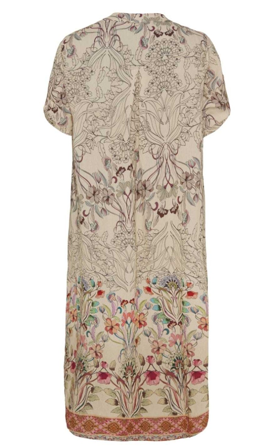 Marta Du Chateau Marta Du Chateau Dress - 5677 Helma - Beige Flower | Dresses