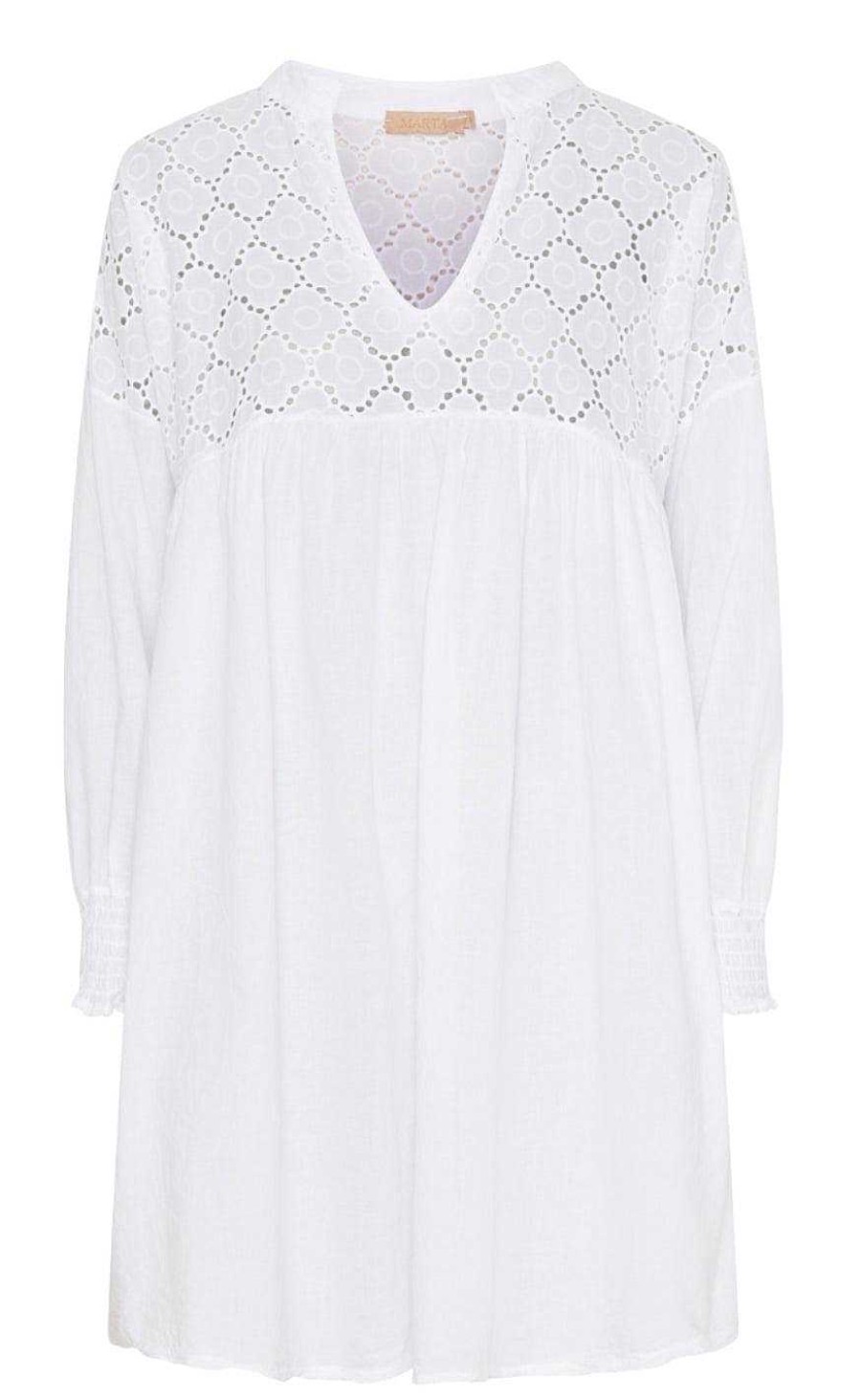 Marta Du Chateau Marta Du Chateau Tunic - 5607 - White | Blouses