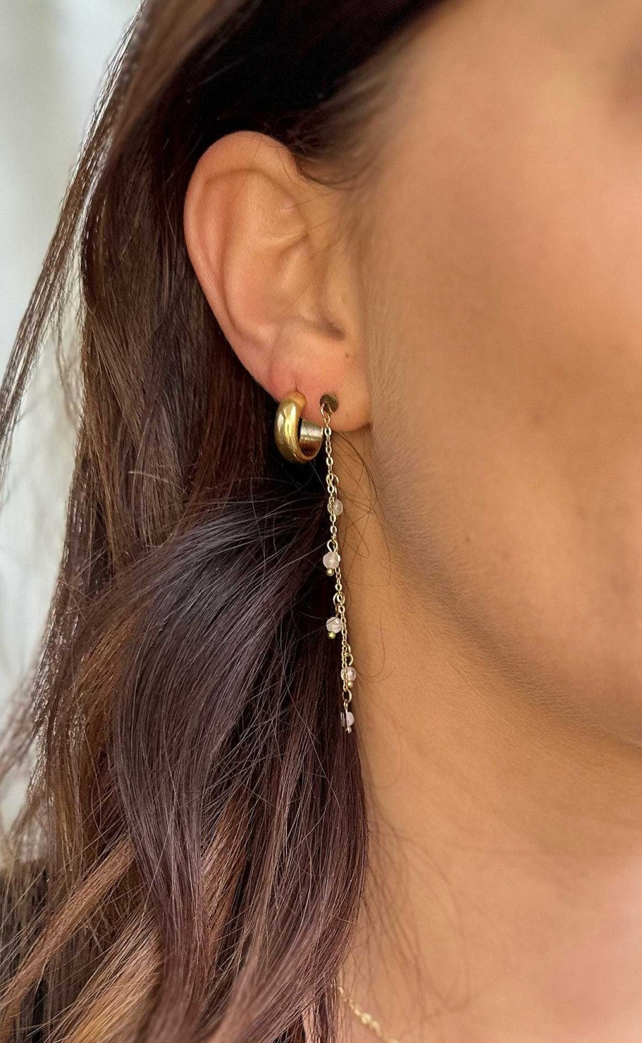 Smykkeli Copenhagen Smykkeli Copenhagen Earrings / Hoops - Dubai - Gold | Jewelry