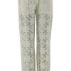 CONTINUE Continue Trousers - Lis Lace - Off White | Trousers & Jeans