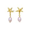 Maanesten Moonstone Earrings - Sandie - Gold | Jewelry