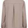 FreeQuent Freequent Shirt - Flynn - Simply Taupe | Shirts