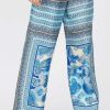 LOVEu0026DIVINE Love & Divine Pants - Love1024-7 - Blue Scarf | Trousers & Jeans