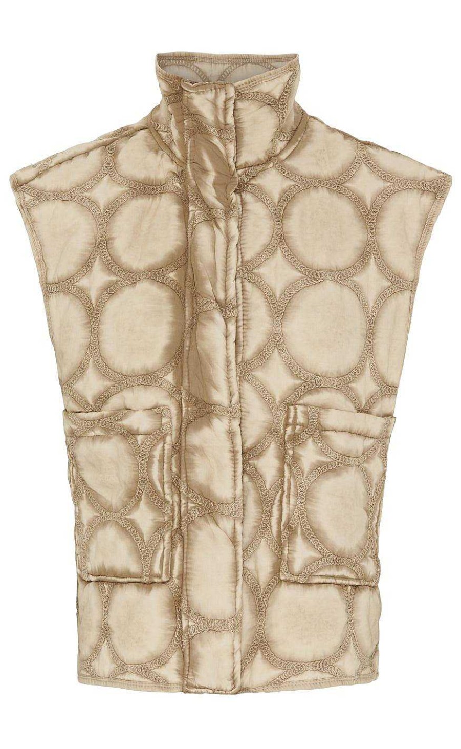 Marta Du Chateau Marta Du Chateau Vest - 85782 Amy - Camel | Vests