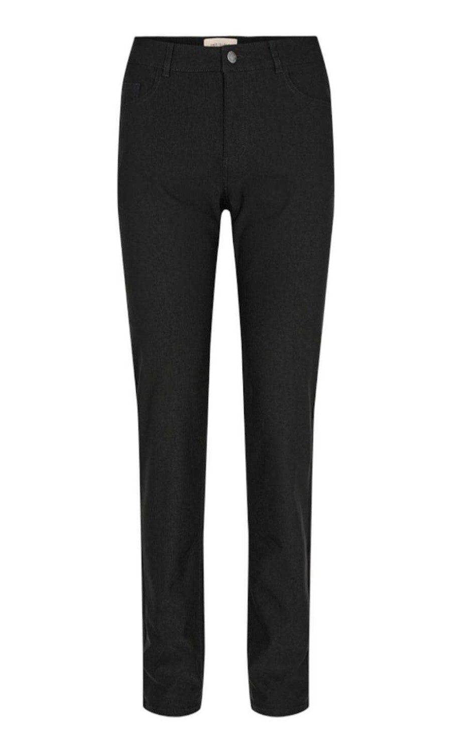 FreeQuent Freequent Trousers - Adina Straight - Black | Trousers & Jeans