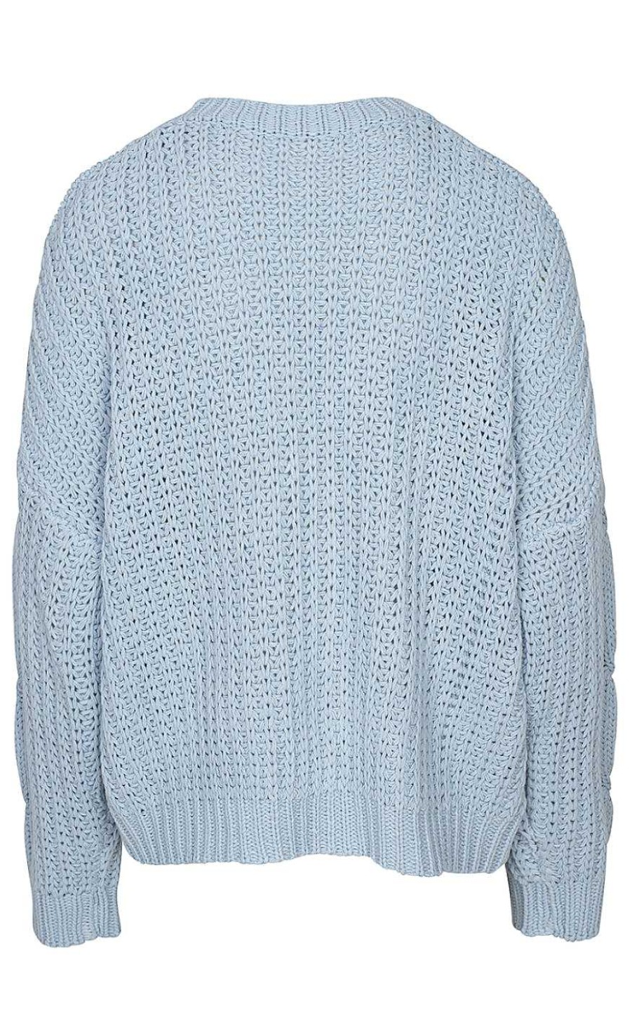 One Two Luxzuz One Two Luxzuz Knitwear - Signi - Chambray Blue | Knitwear & Sweat