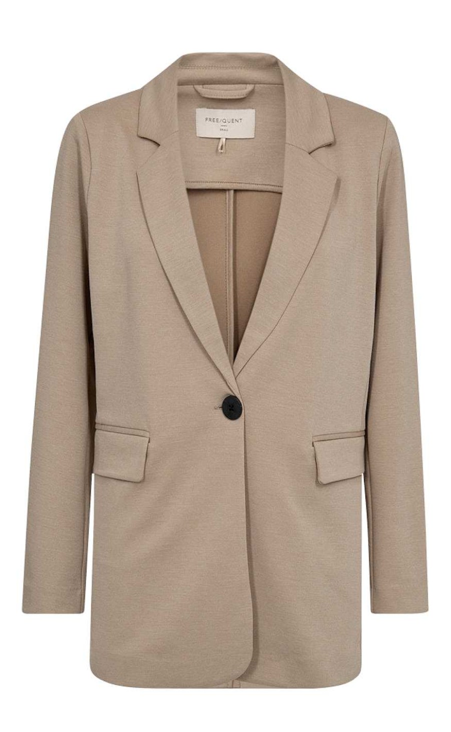 FreeQuent Freequent Jacket / Blazer - Nanni Structure - Simply Taupe Mel. | Blazers & Down Jackets