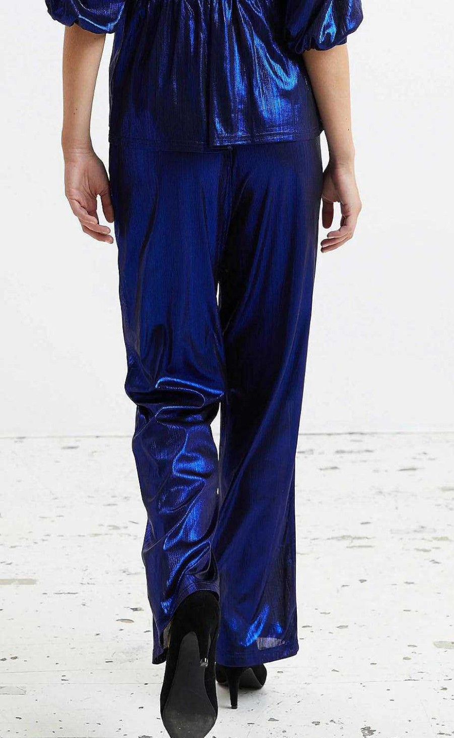 Lollys Laundry Lollys Laundry Pants - Tuula - Blue | Trousers & Jeans