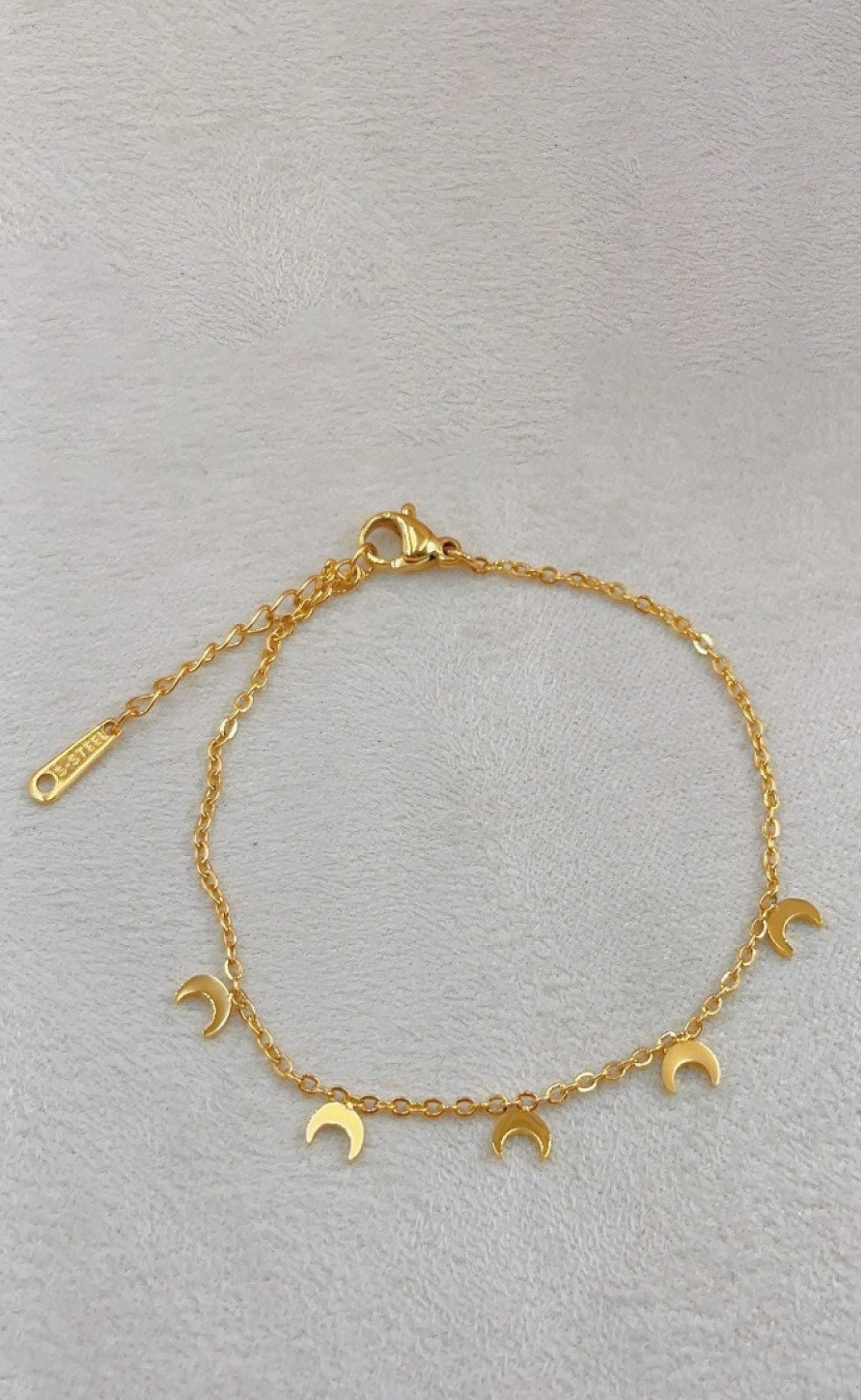 Smykkeli Copenhagen Jewelry Copenhagen Armband - Oslo Moon - Gold | Jewelry