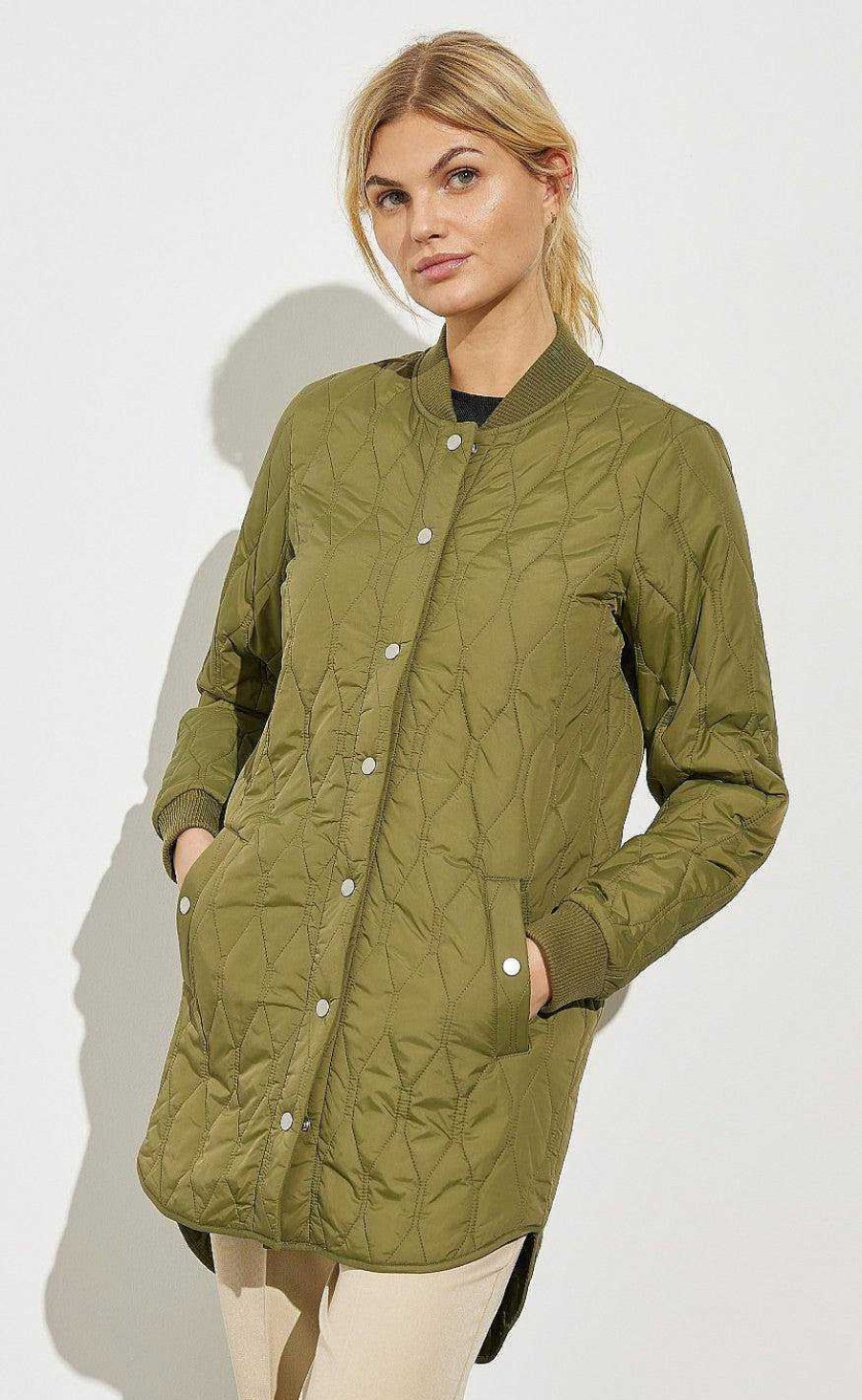 GLOBAL FUNK Global Funk Jacket - Even Recycled - Pale Olive | Jackets & Coats