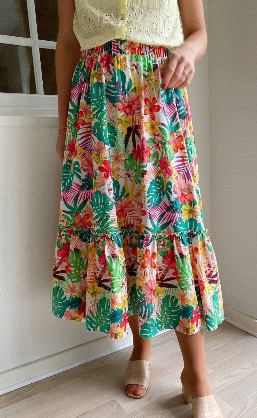 INA Copenhagen Ina Copenhagen Skirt - Hanna - Tropical | Skirts