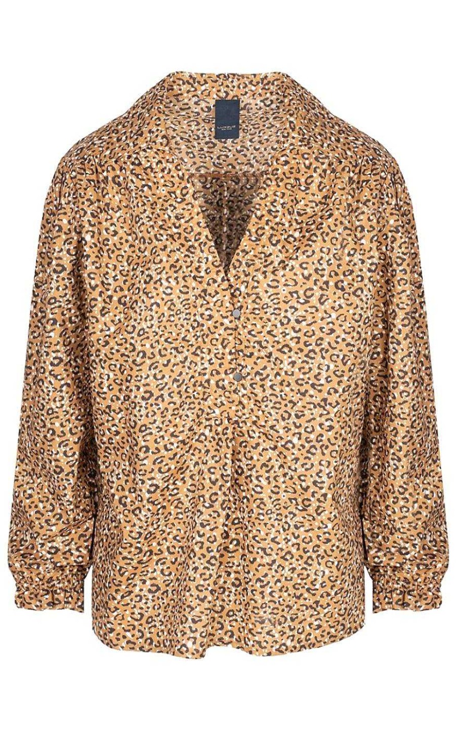 One Two Luxzuz One Two Luxzuz Blouse - Siwovi - Tiger'S Eye | Blouses